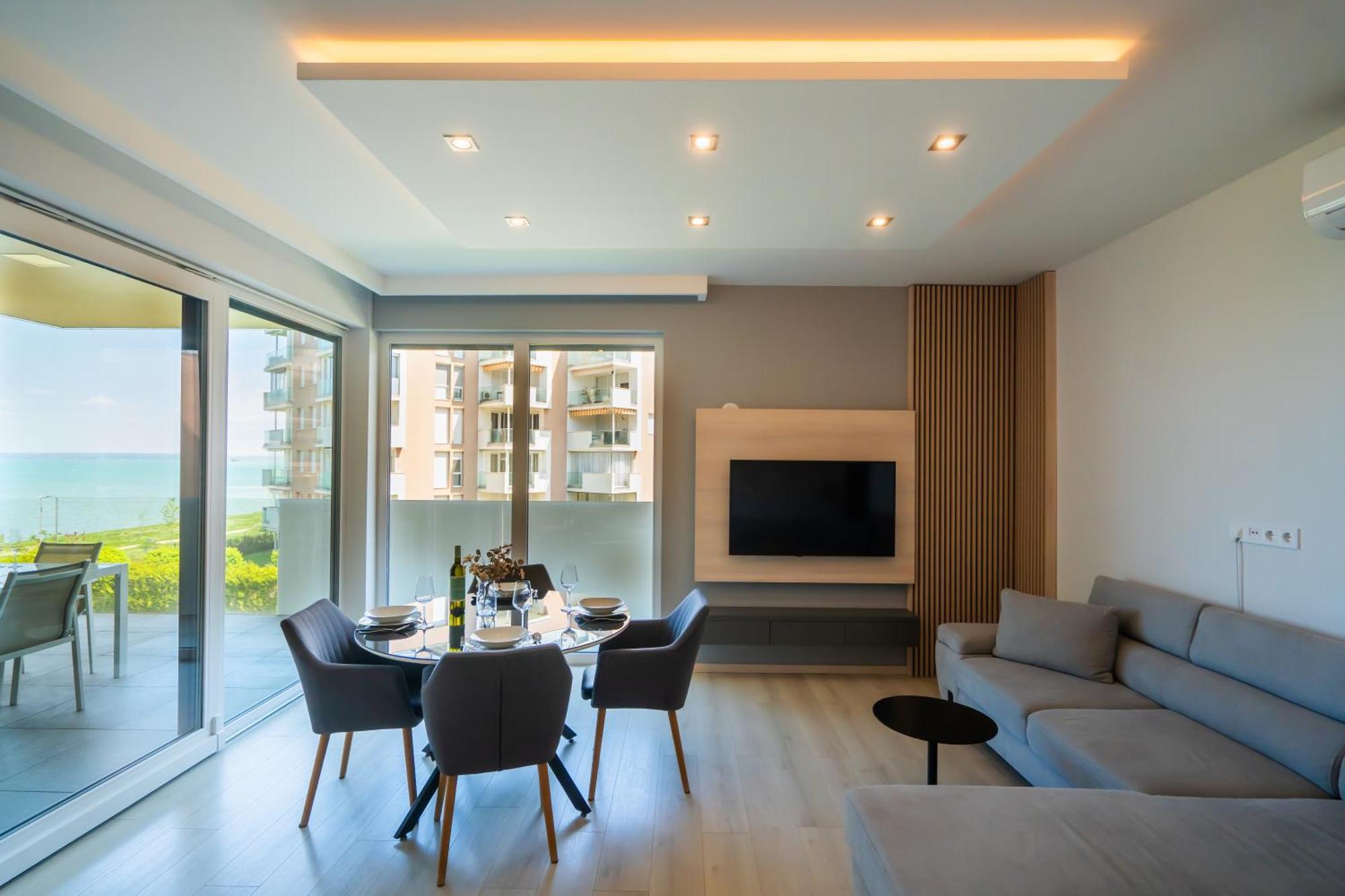 Myflat Casa Galerius Apartment Siofok Bagian luar foto